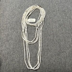 Vintage Czechoslovakian Tiny Glass Bead Necklace